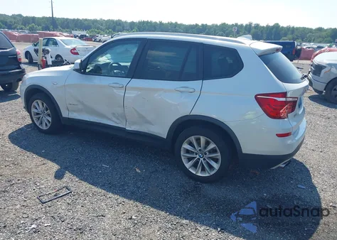 2016 BMW X3 xDrive28I from USA, damaged, VIN 5UXWX9C51G0D87462